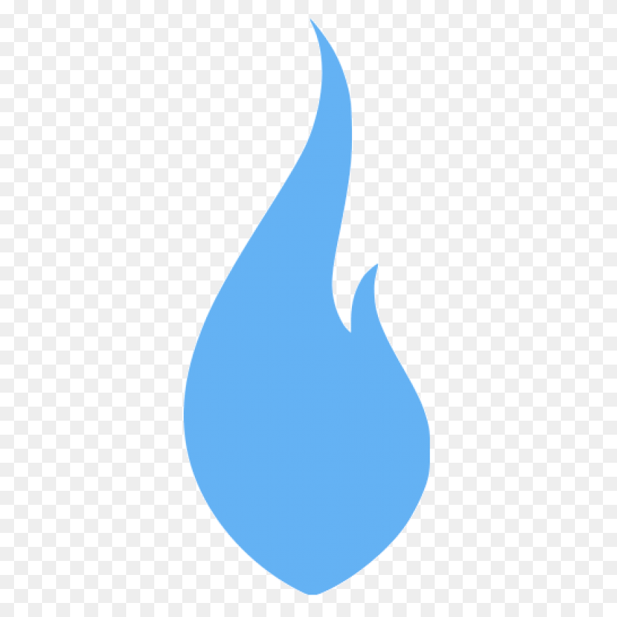 Tropical Blue Flame Icon Free - Blue Flame