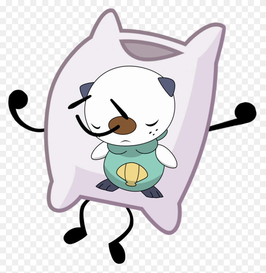 Oshawott Body Pillow Pose Pillow - Body Pillow