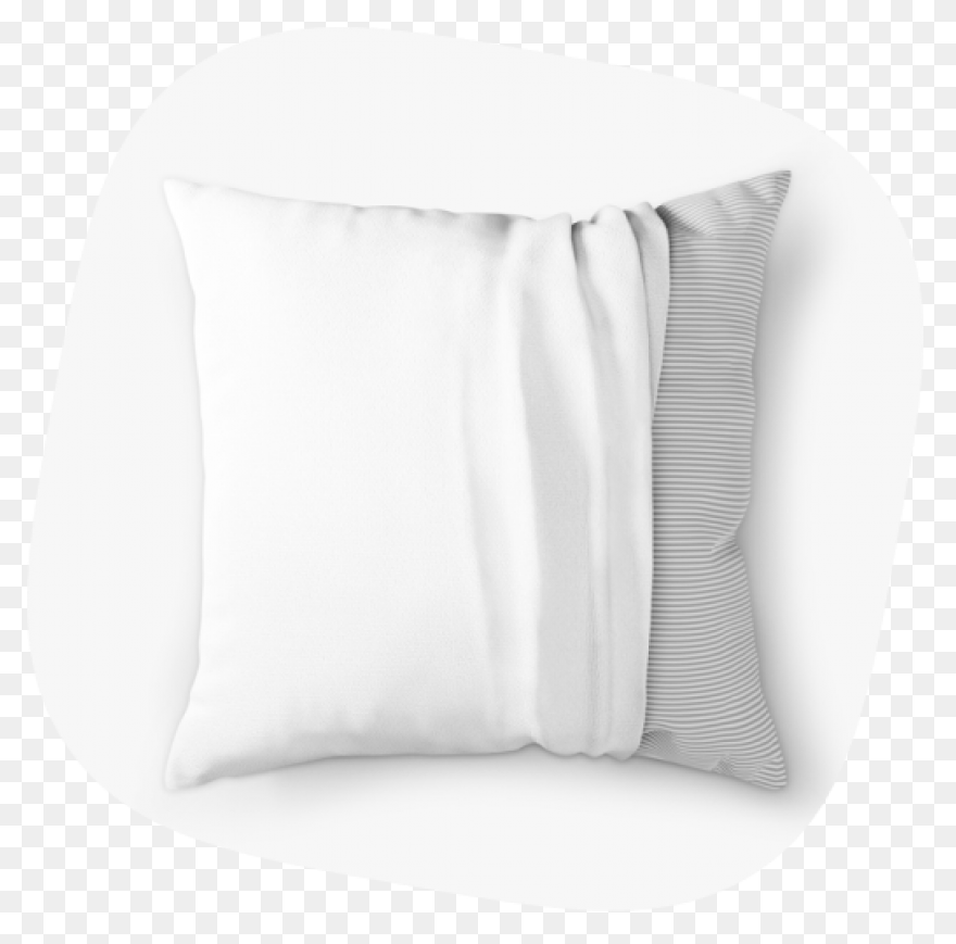 Spun Polyester Personalized Square Pillow - Body Pillow