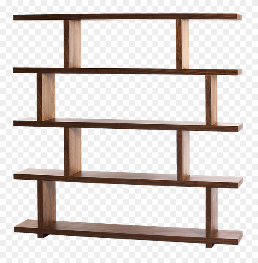 Empty Bookshelf Clipart 1 - Clipart