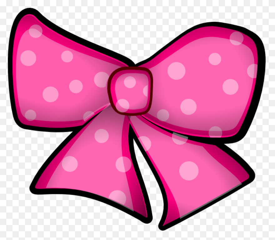 Download Red Bow With Black Edge Cl