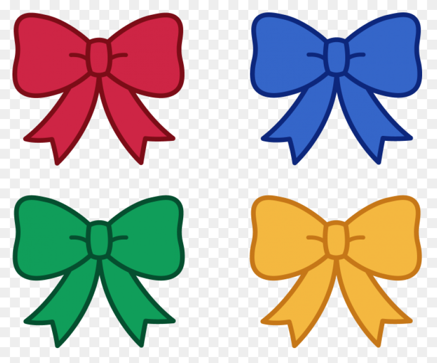 Download Red Bow With Black Edge Cl