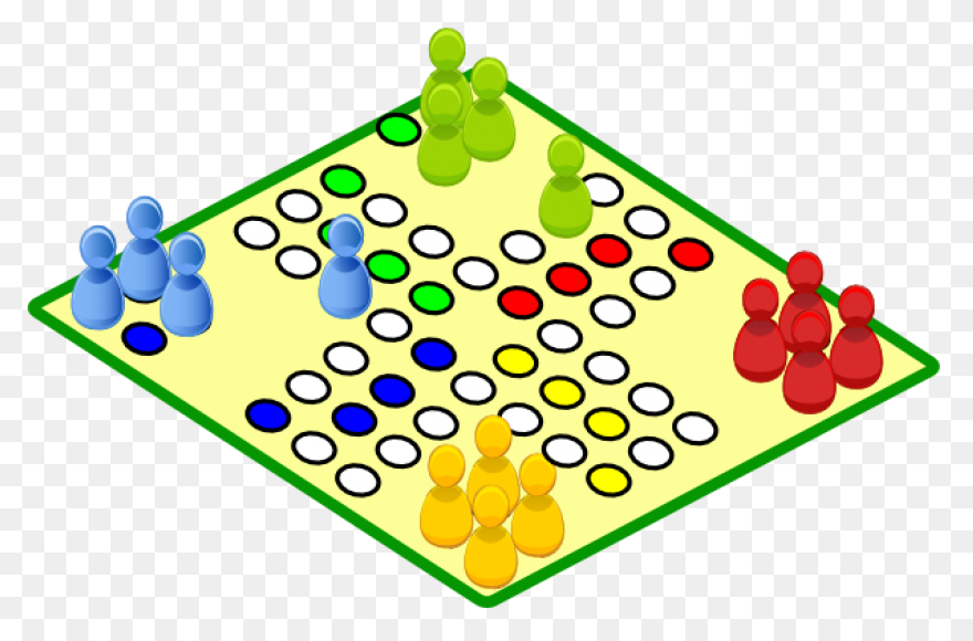 Playing Board Game Clip Art - Play 