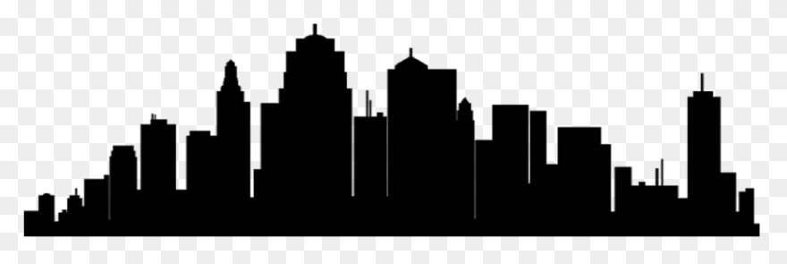 Boston City Skyline Silhouette At G