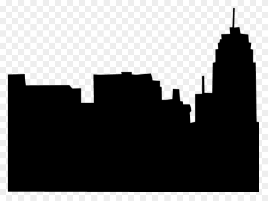 Boston City Skyline Silhouette At G