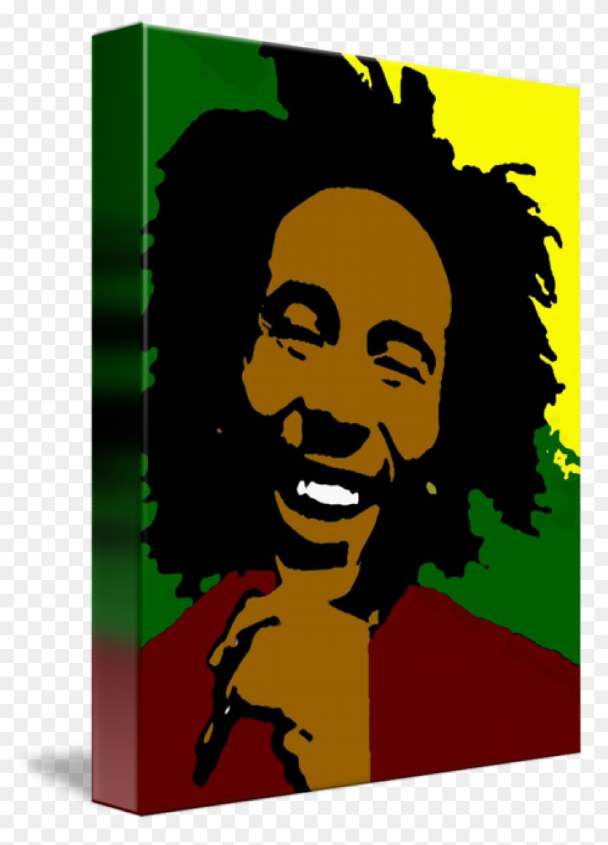 Green Bob Clip Art - Bob Marley Cli