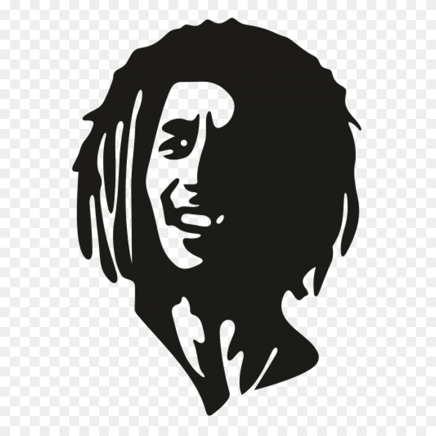 Green Bob Clip Art - Bob Marley Cli