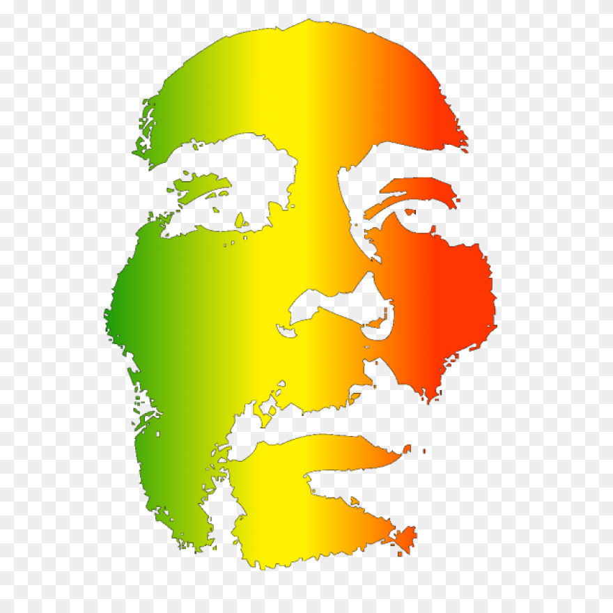 Green Bob Clip Art - Bob Marley Cli