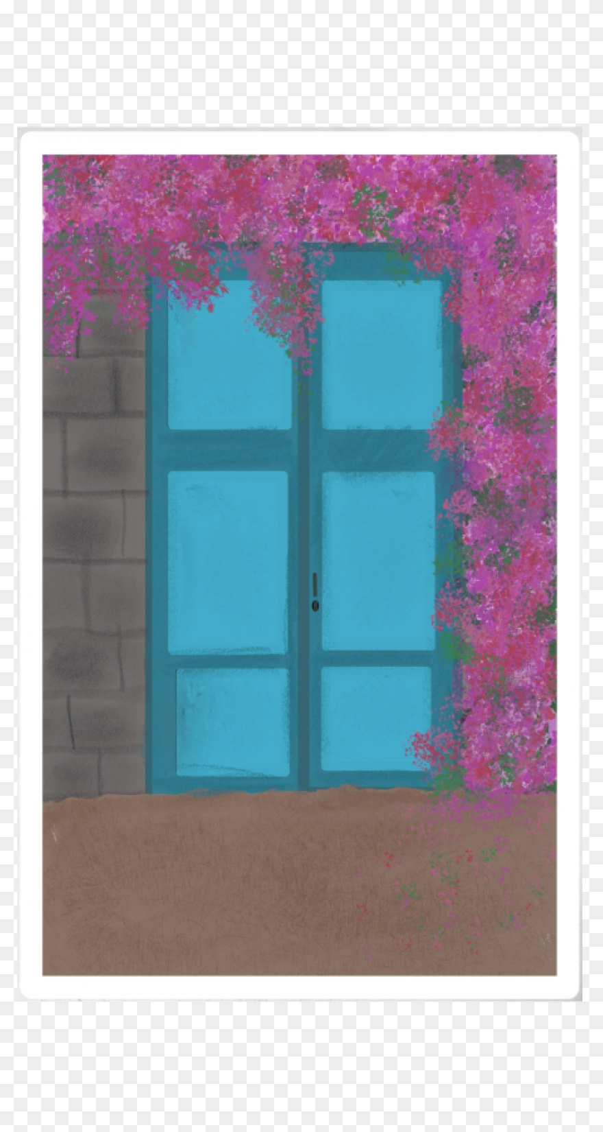 Bougainvillea Flowers Canvas Print 