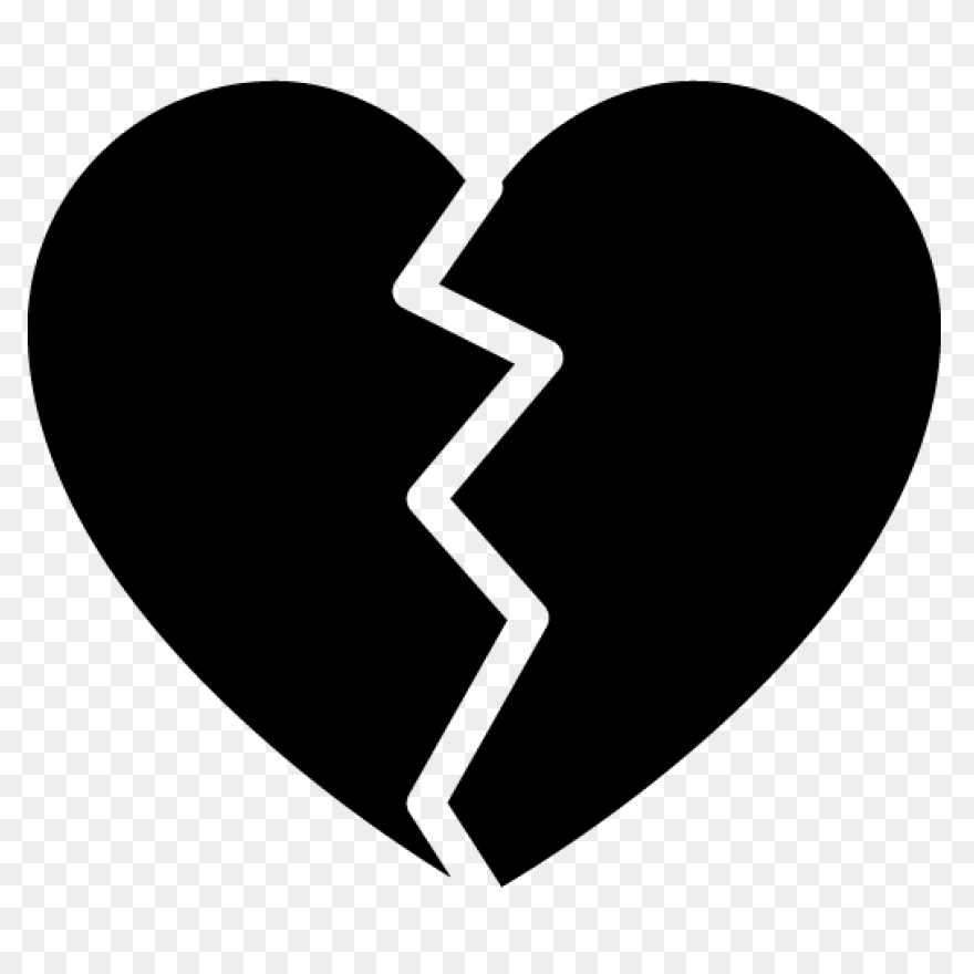 Broken Heart Clipart Briken - Broke