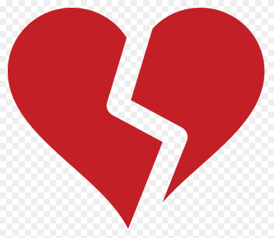 Broken Heart Clipart Briken - Broke