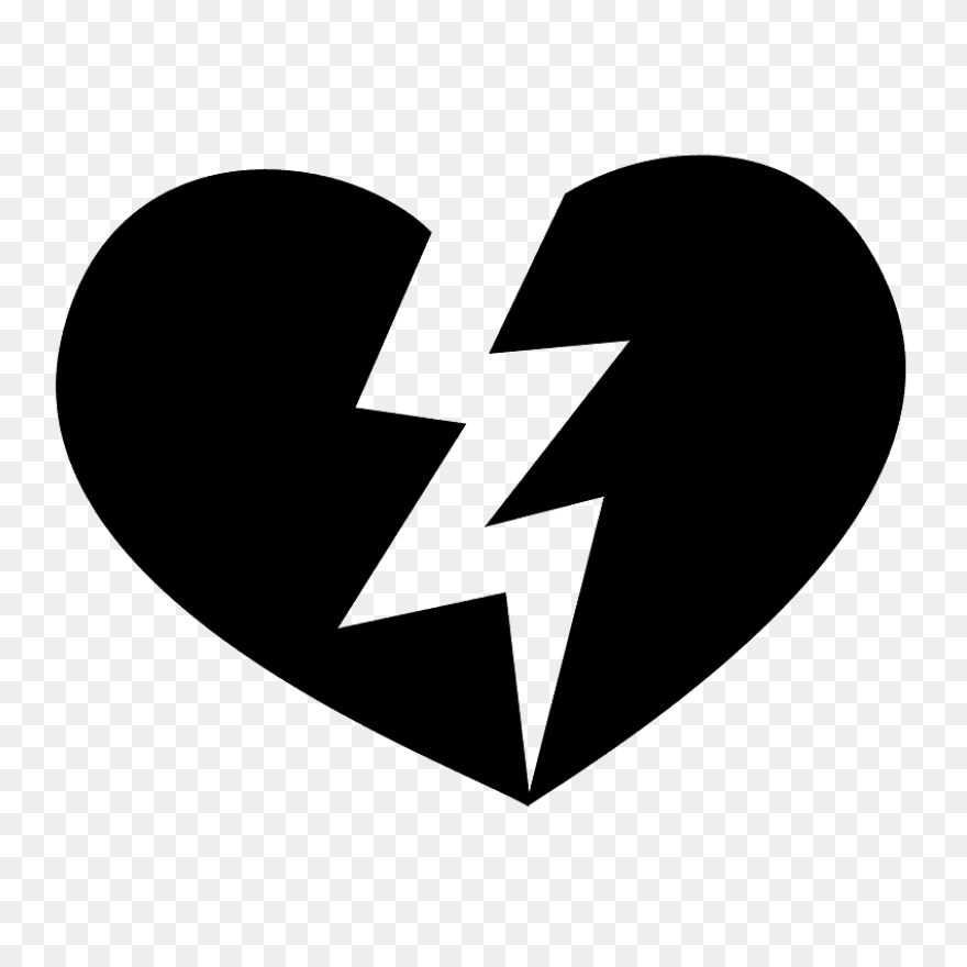 Broken Heart Clipart Briken - Broke