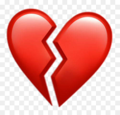 Broken Heart Clipart Briken - Broke