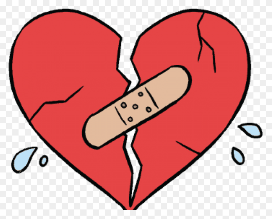 Broken Heart Clipart Briken - Broke