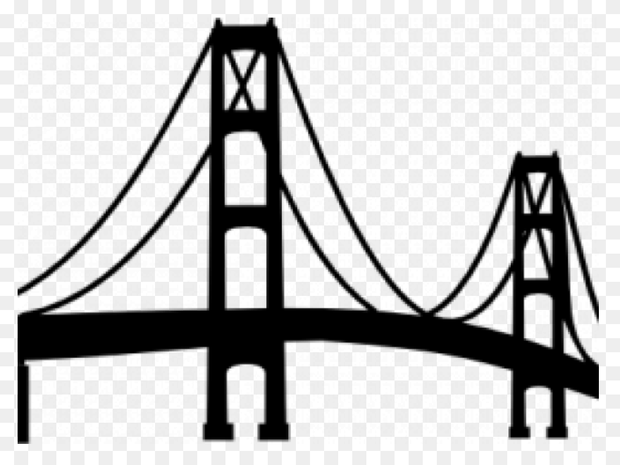 Golden Gate Bridge Clipart - Golden