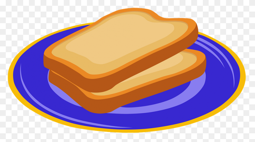Food Background Clipart - Bread, Sa