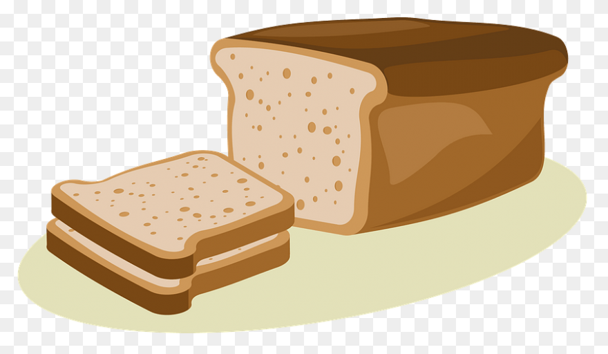 Food Background Clipart - Bread, Sa