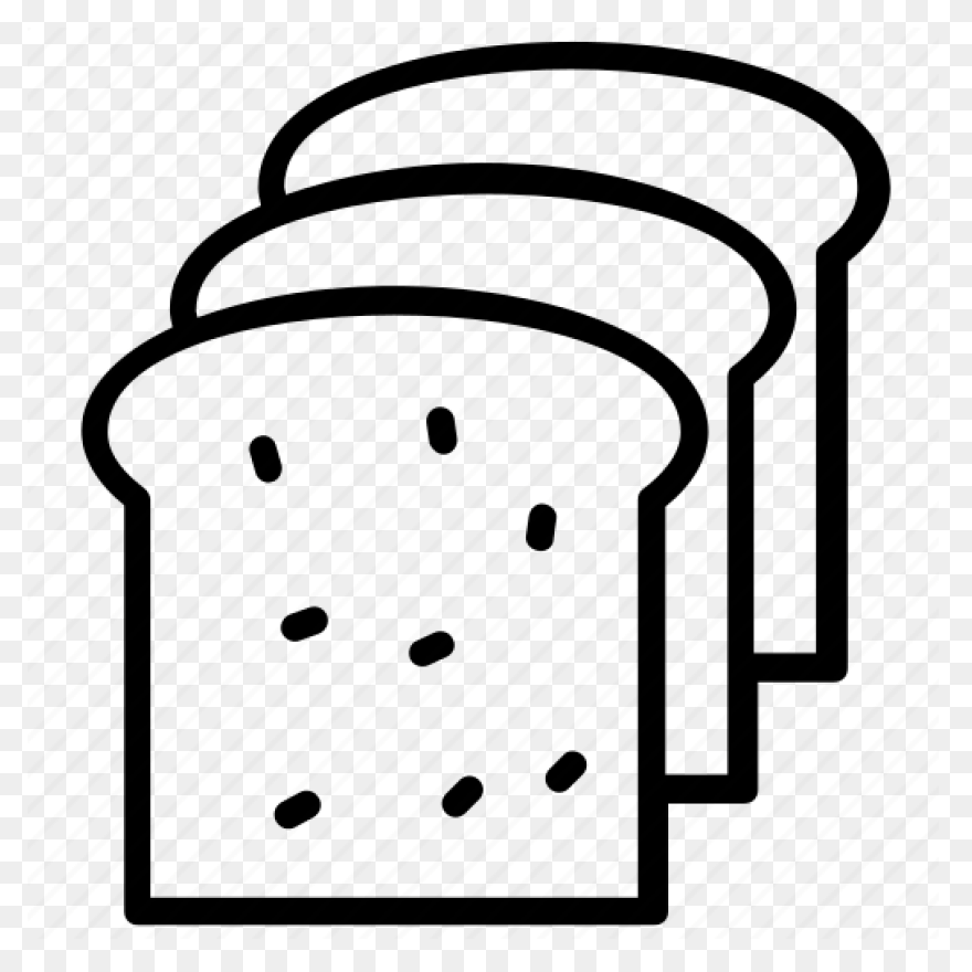 Food Background Clipart - Bread, Sa