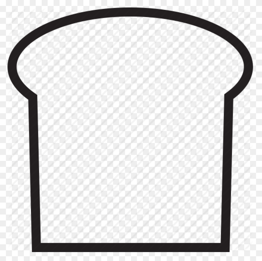 Food Background Clipart Bread Sandwich - Bread Slice