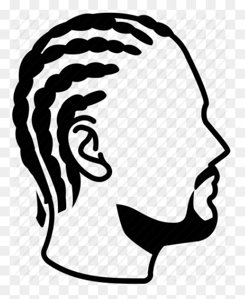 Braid Clipart Cornrow Hairstyle Male - Braid