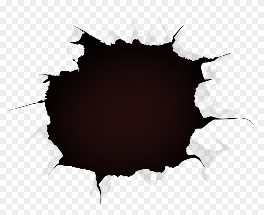 Hole Cracked Cracking Cracks Ground