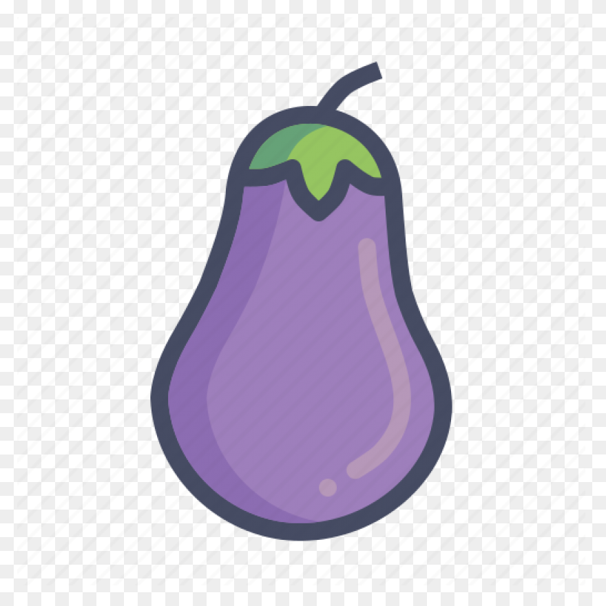 Brinjal Eggplant Vegetable Icon Download - Brinjal