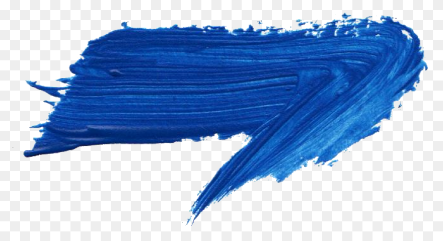 59 Red Paint Brush Stroke (Png Tran