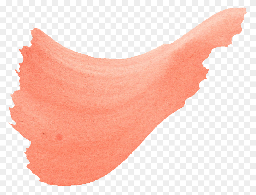 59 Red Paint Brush Stroke (Png Tran