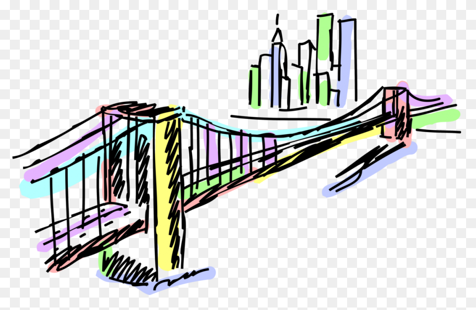 Brooklyn Bridge Green Clip Art At C
