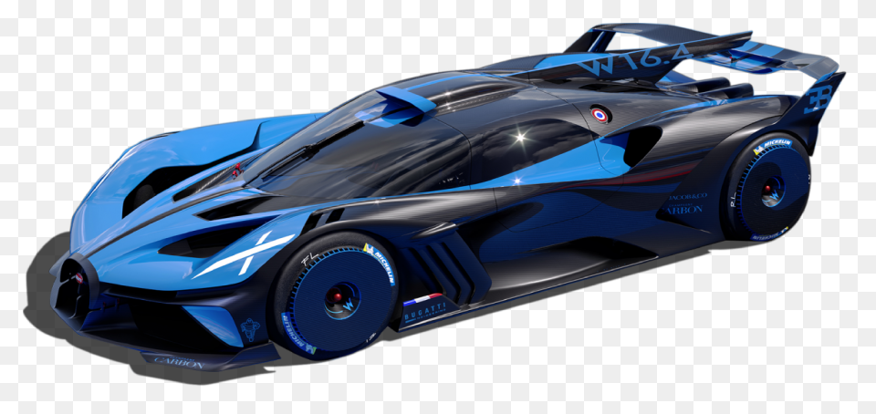 Bugatti Chiron Blue (Png) | Officia