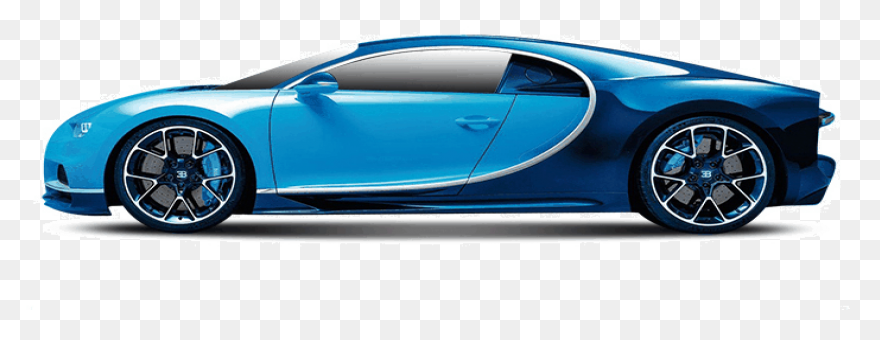 Bugatti Chiron Blue (Png) | Officia