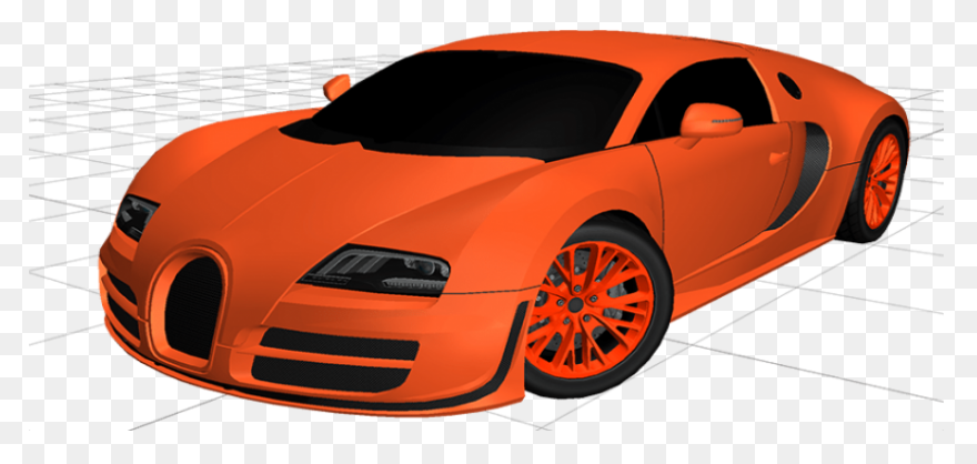 Bugatti Chiron Blue (Png) | Officia