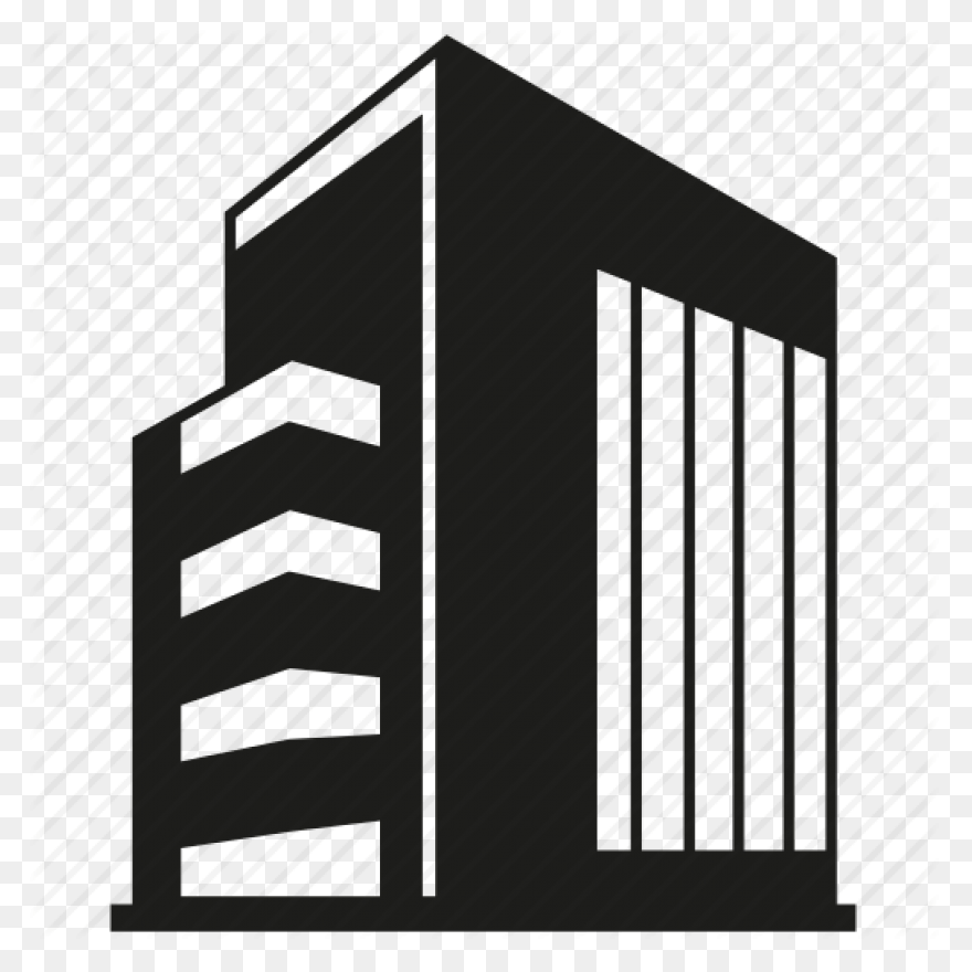 Residence Building Icon Stock Vector - Building Vector Icon