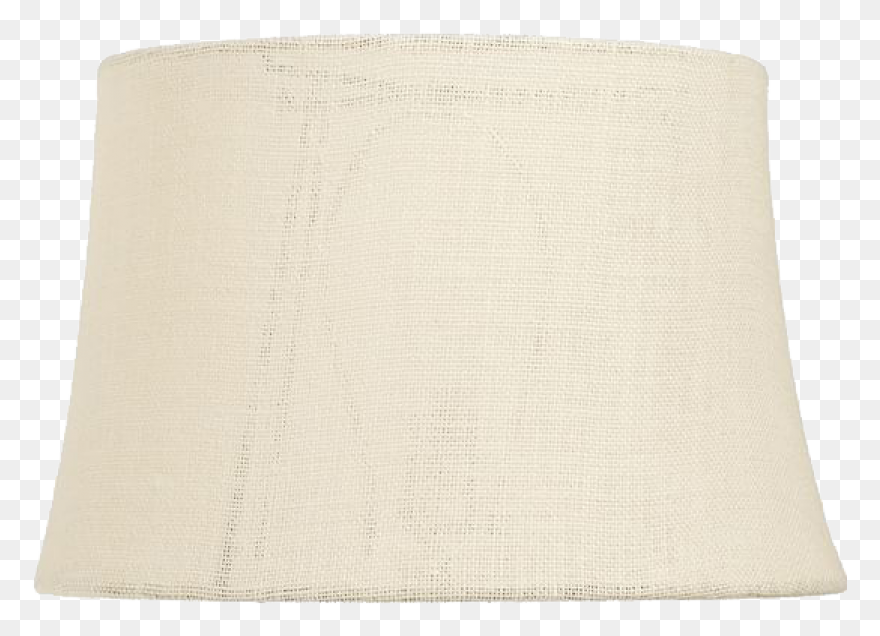 Burlap Upholstered Tapered Lamp Shade - Burlap