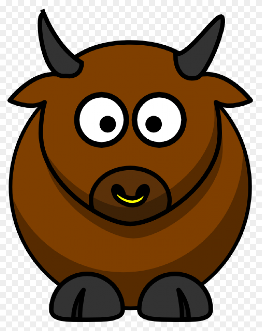 Cartoon Clipart Bull - ClipartFlare