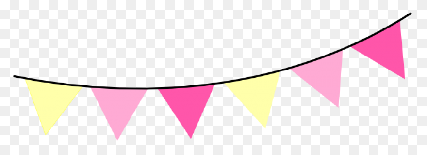 Mini Flag Bunting - Gold