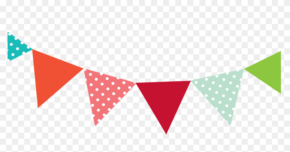 Mini Flag Bunting - Gold