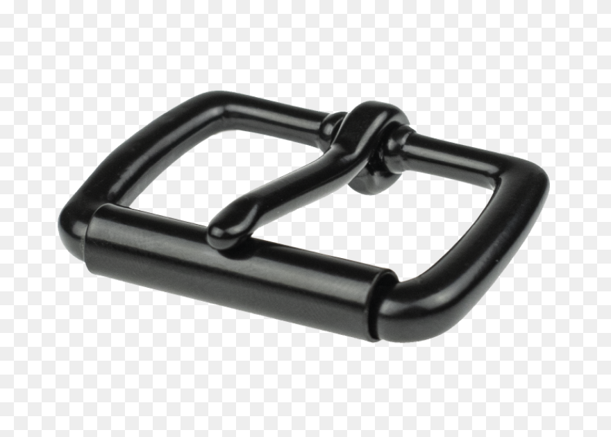 Black Half Moon Buckle Belt By Belt