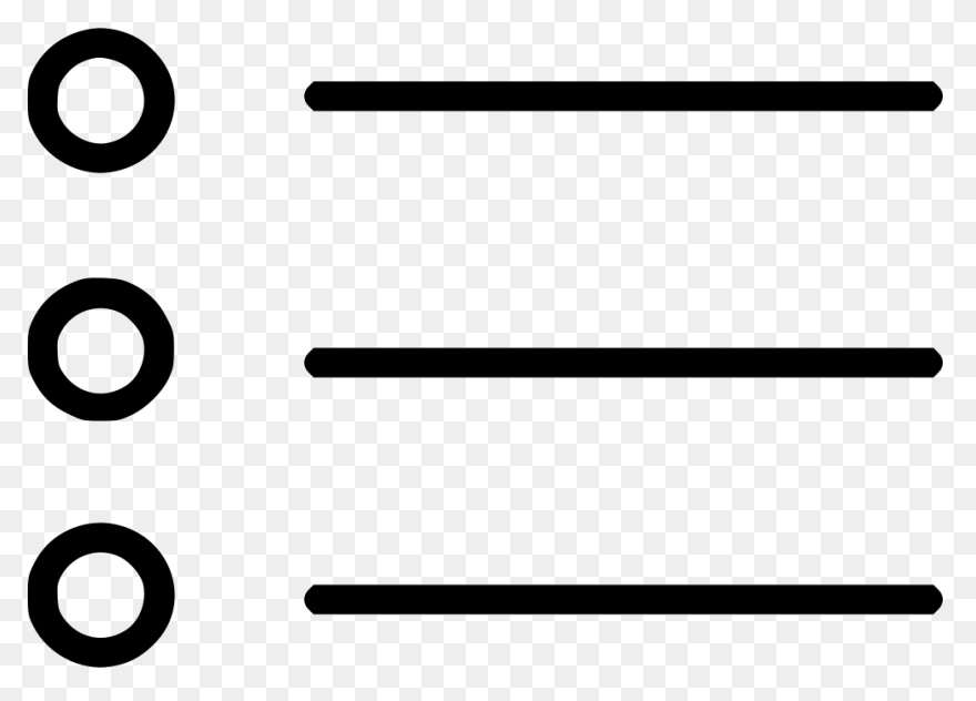 List Unorder Text Bullet Point Edit