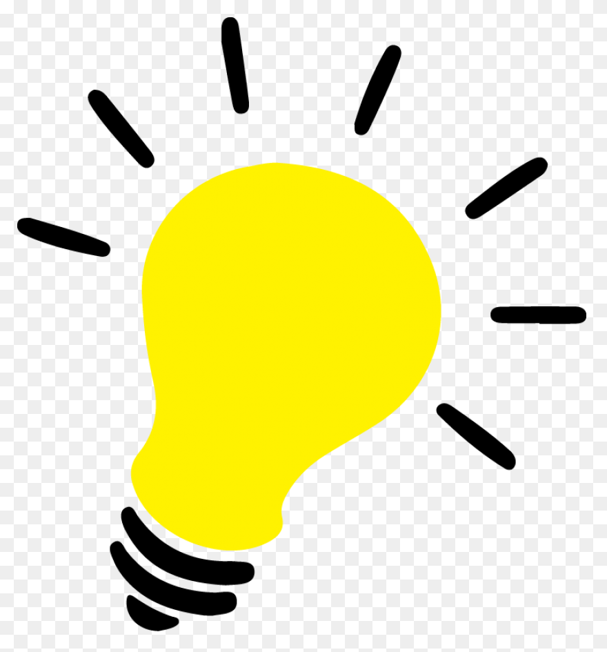 Thinking Brain Cliparts - Light Bul
