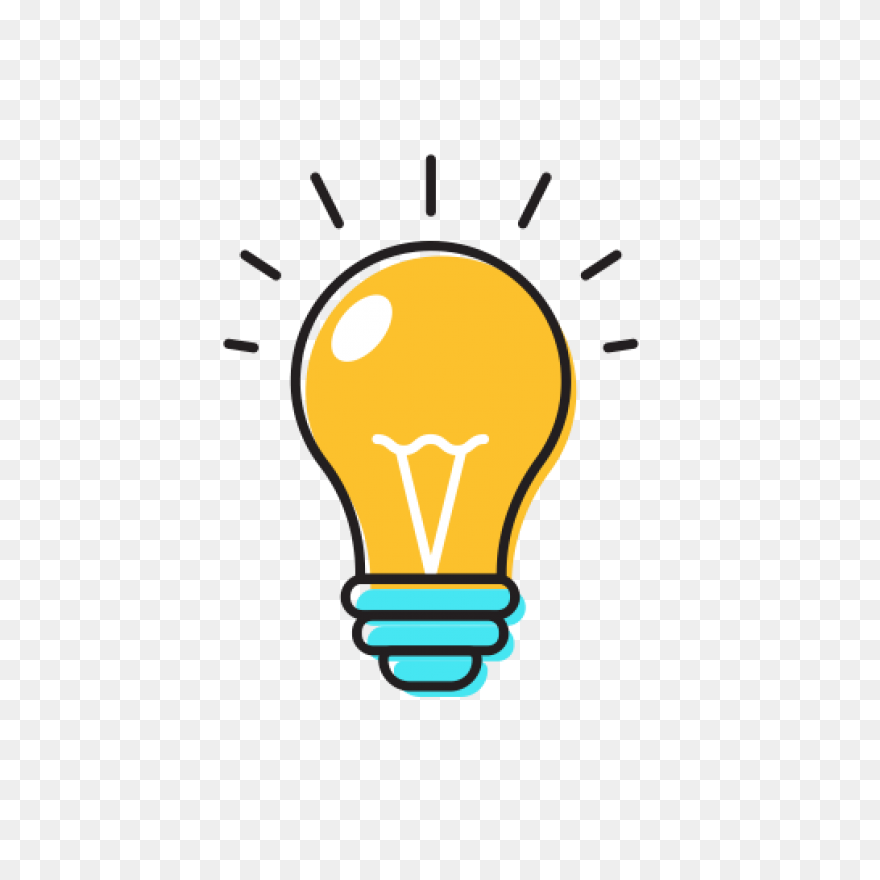 Thinking Brain Cliparts - Light Bul