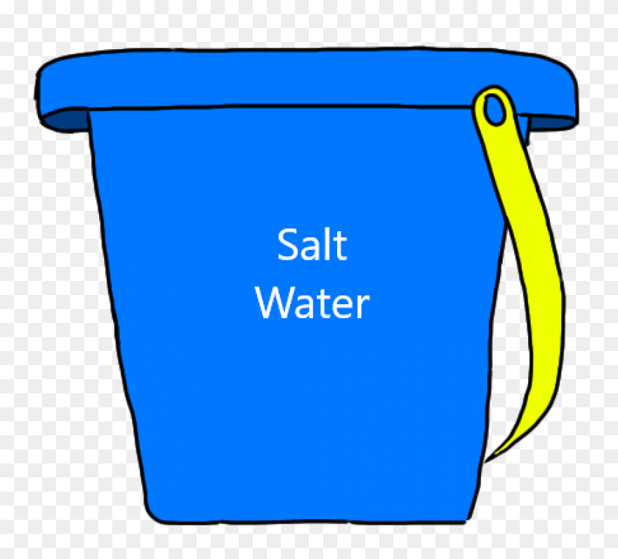 5 Gallons Saltwater (Includes Bucket) - Bucket