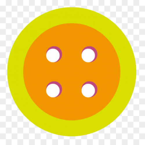 Yellow Button Clip Art - Yellow But