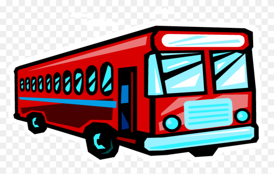 Download Bus Clipart Vector - Blue 