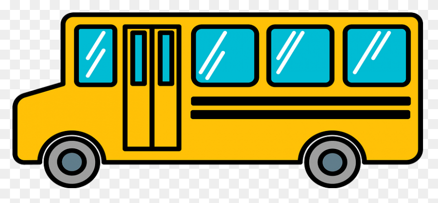 Download Bus Clipart Vector - Blue 