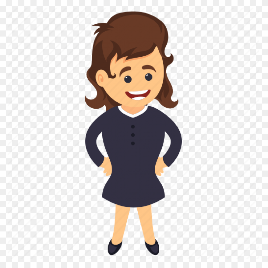 Business Woman Character Confident Business - Business Woman