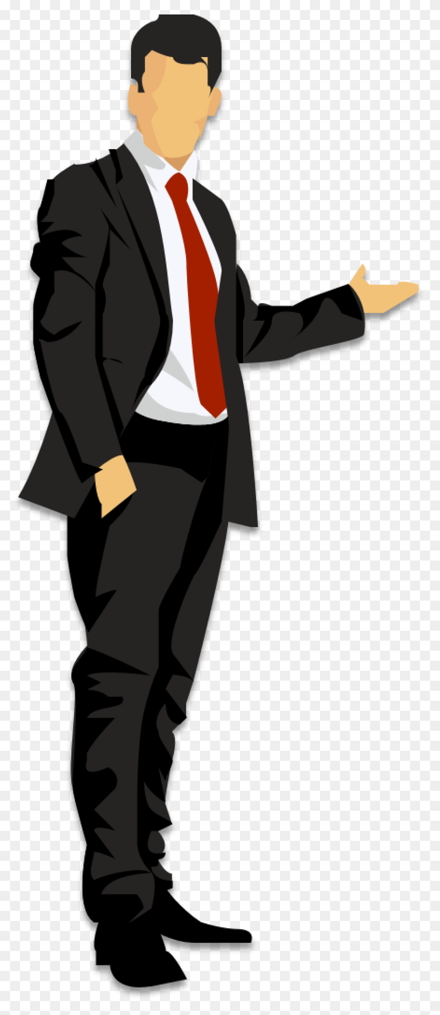 Business Man Computer Clipart - Com