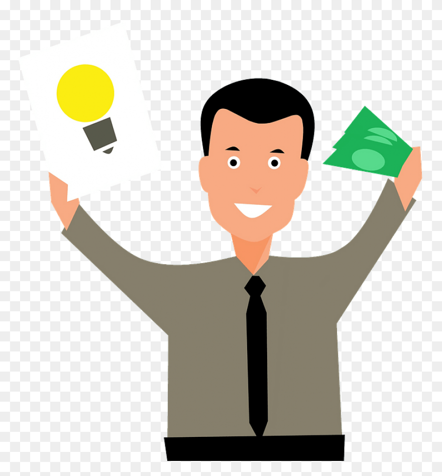 Business Man Computer Clipart - Com