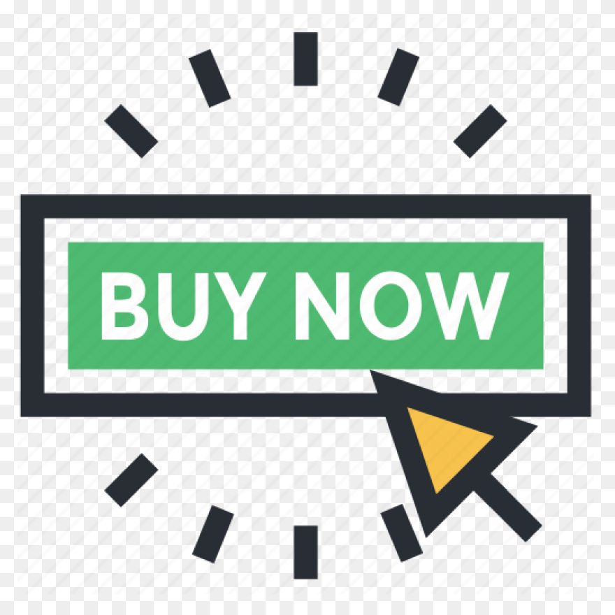 Buy Now Button Orange Transparent P