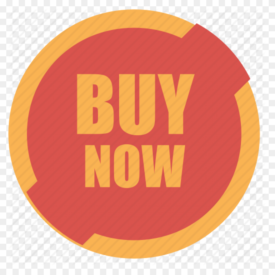 Buy Now Button Orange Transparent P